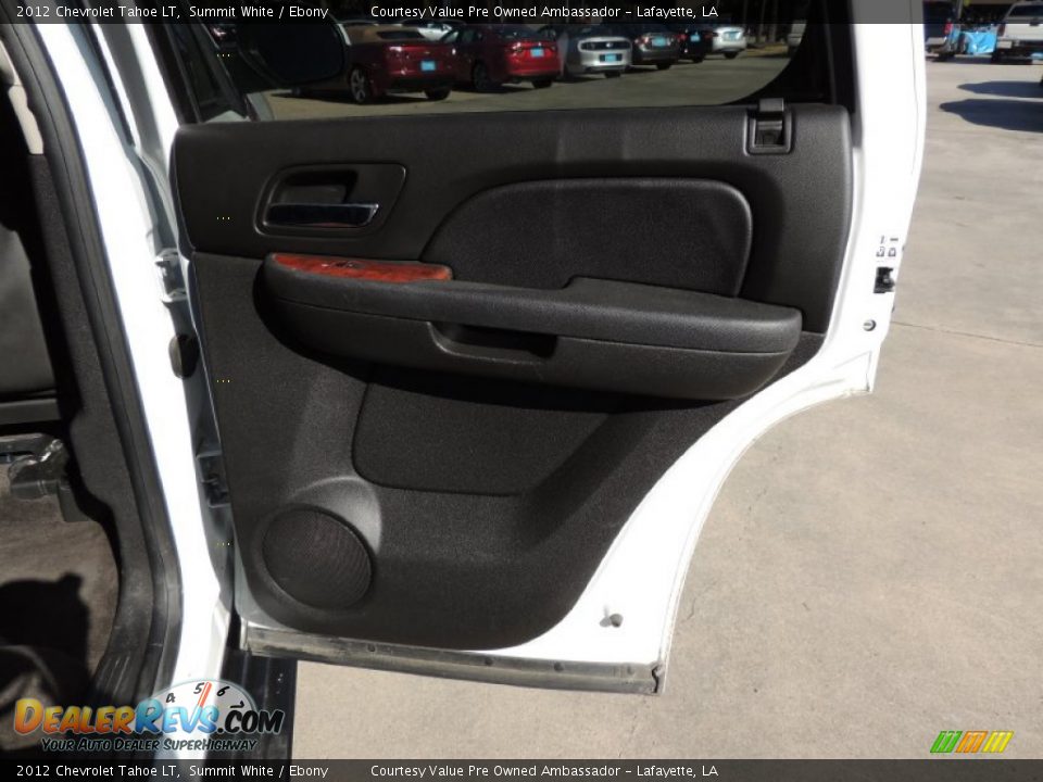 2012 Chevrolet Tahoe LT Summit White / Ebony Photo #13