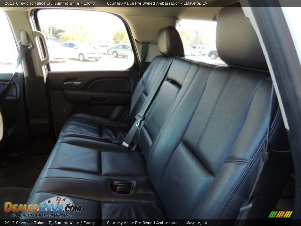 2012 Chevrolet Tahoe LT Summit White / Ebony Photo #14