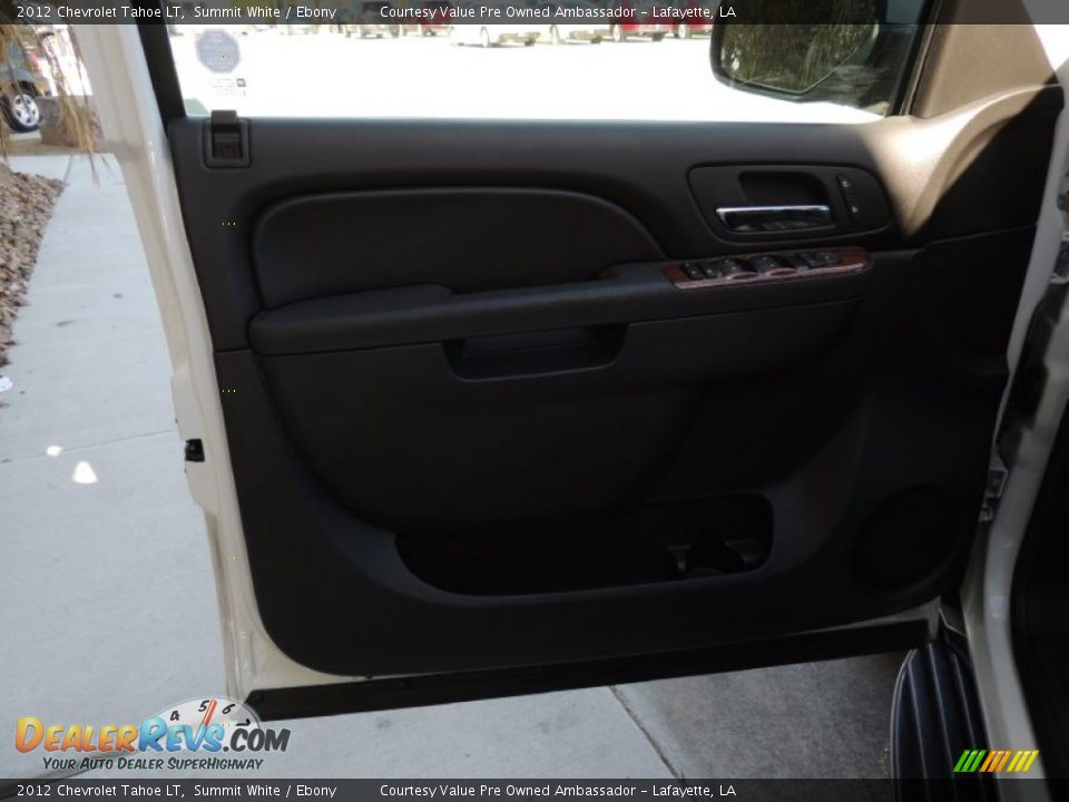 2012 Chevrolet Tahoe LT Summit White / Ebony Photo #18