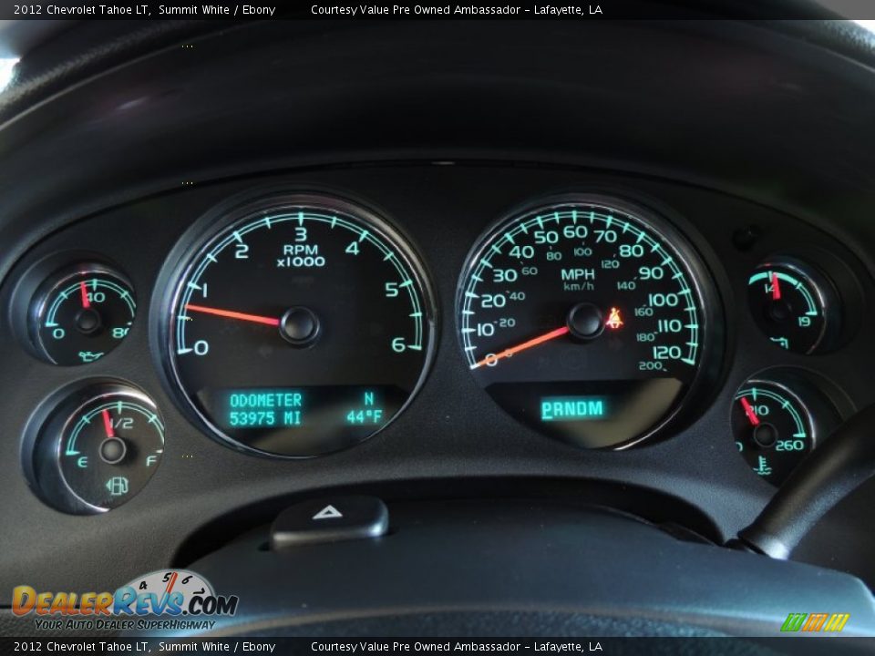 2012 Chevrolet Tahoe LT Summit White / Ebony Photo #20