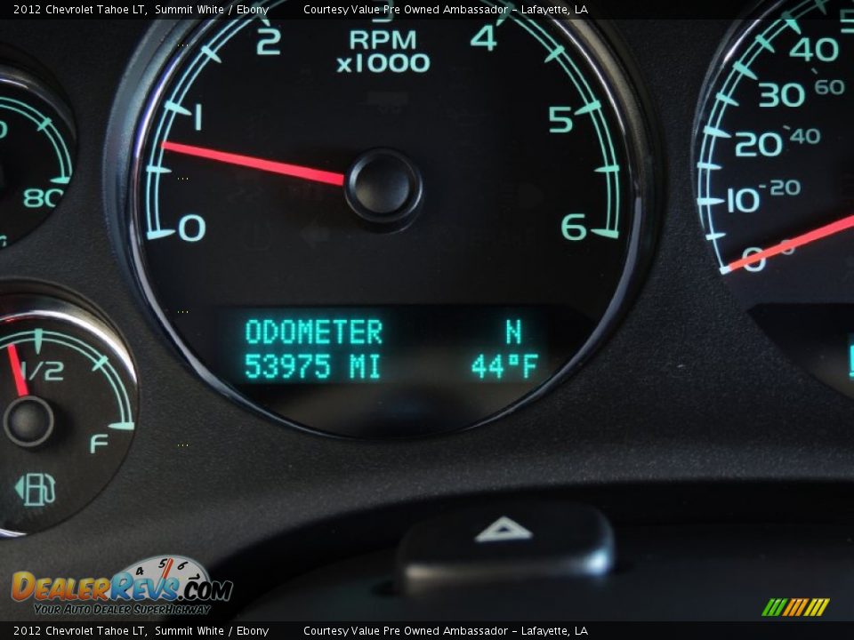 2012 Chevrolet Tahoe LT Summit White / Ebony Photo #21