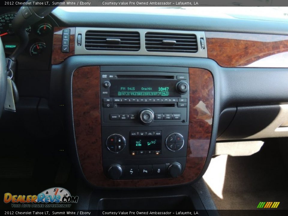 2012 Chevrolet Tahoe LT Summit White / Ebony Photo #22