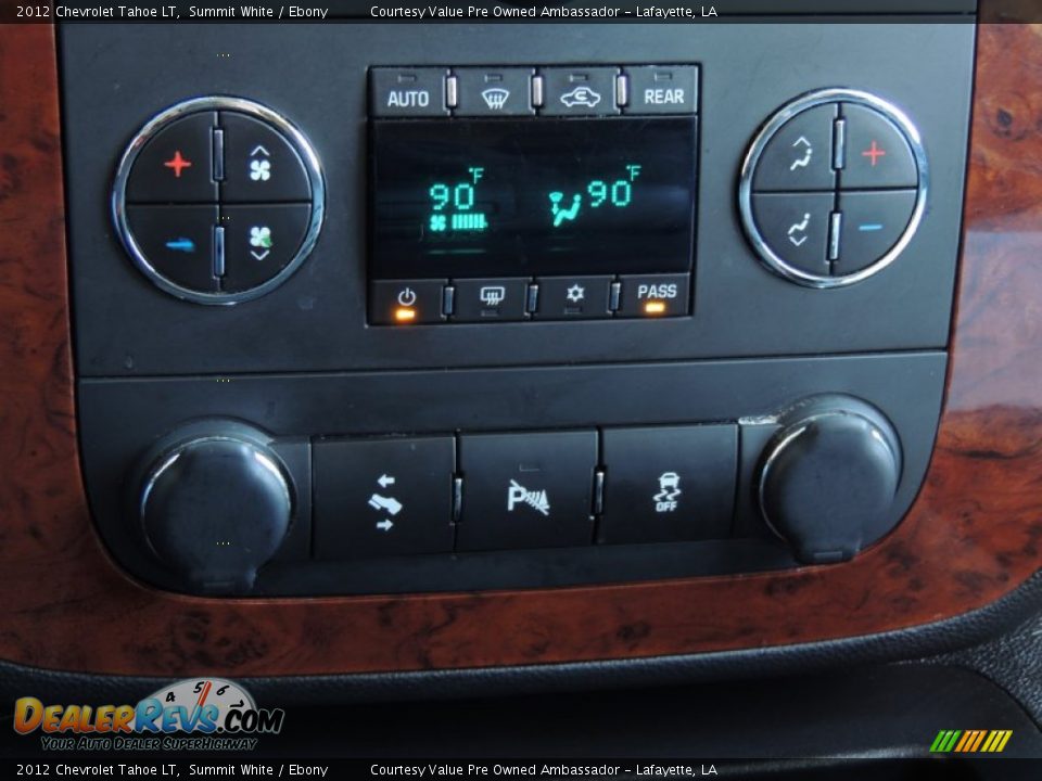 2012 Chevrolet Tahoe LT Summit White / Ebony Photo #24