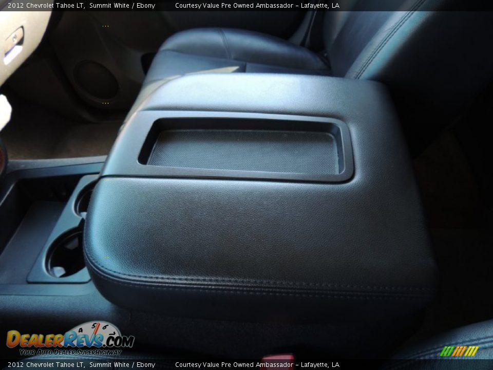 2012 Chevrolet Tahoe LT Summit White / Ebony Photo #26