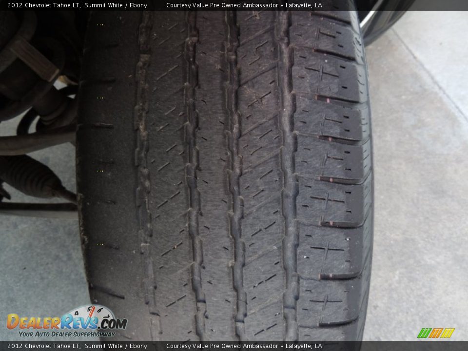 2012 Chevrolet Tahoe LT Summit White / Ebony Photo #30