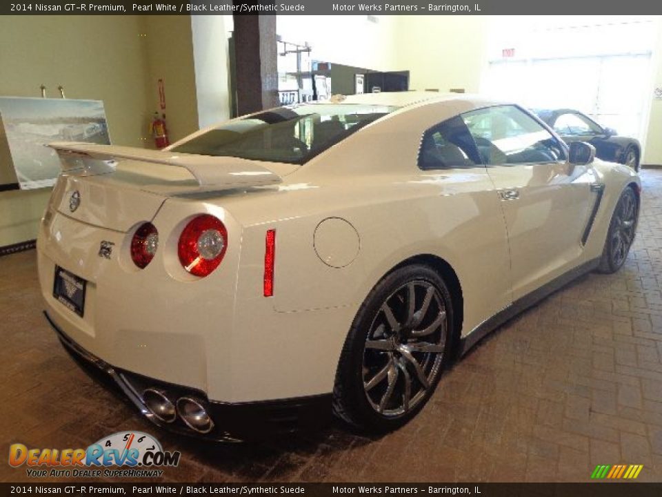 Pearl White 2014 Nissan GT-R Premium Photo #7