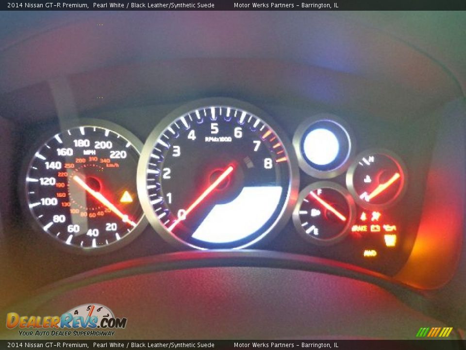 2014 Nissan GT-R Premium Gauges Photo #24