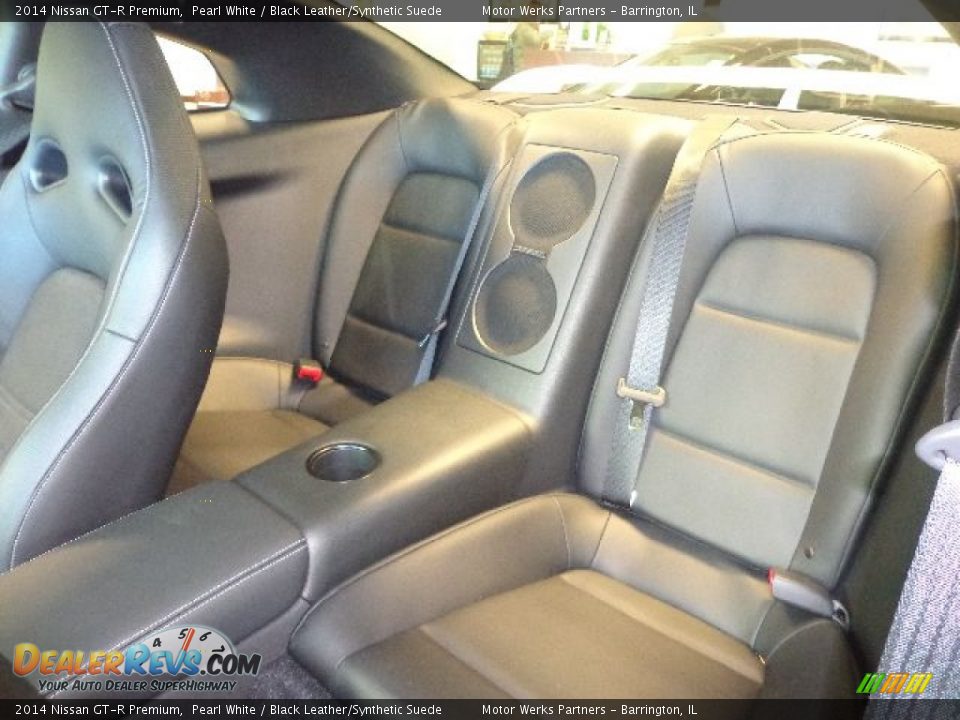 Rear Seat of 2014 Nissan GT-R Premium Photo #28