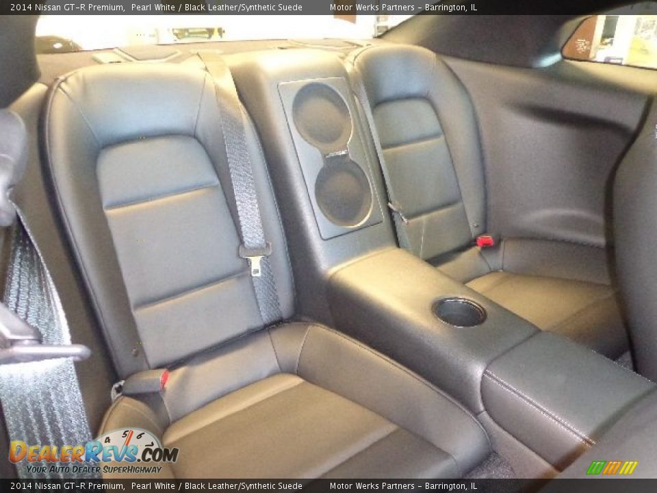 Rear Seat of 2014 Nissan GT-R Premium Photo #30