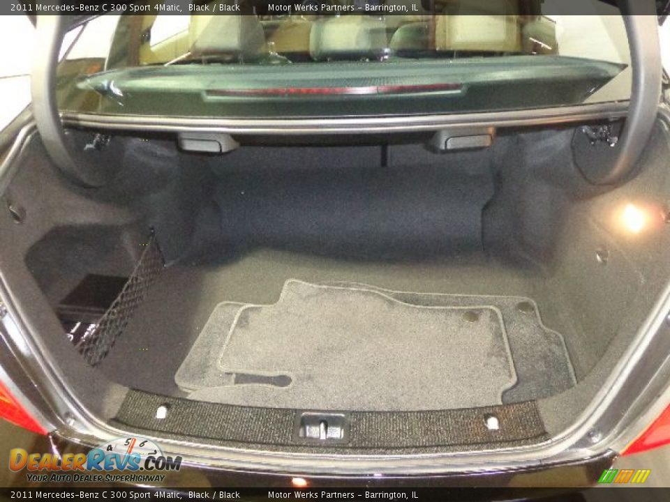 2011 Mercedes-Benz C 300 Sport 4Matic Black / Black Photo #20