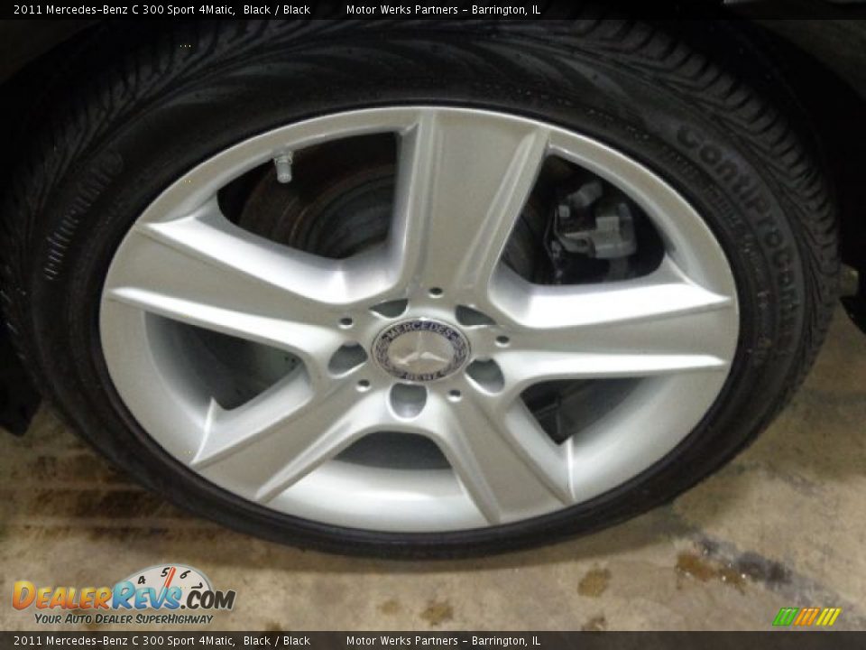 2011 Mercedes-Benz C 300 Sport 4Matic Black / Black Photo #28