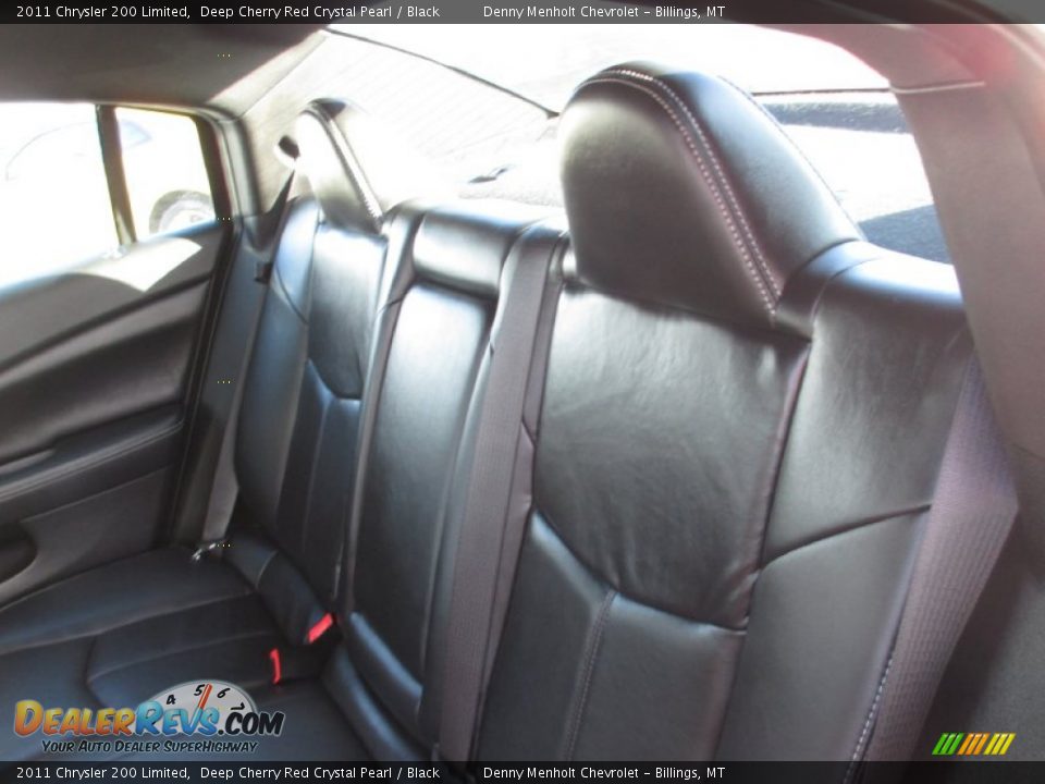 2011 Chrysler 200 Limited Deep Cherry Red Crystal Pearl / Black Photo #5