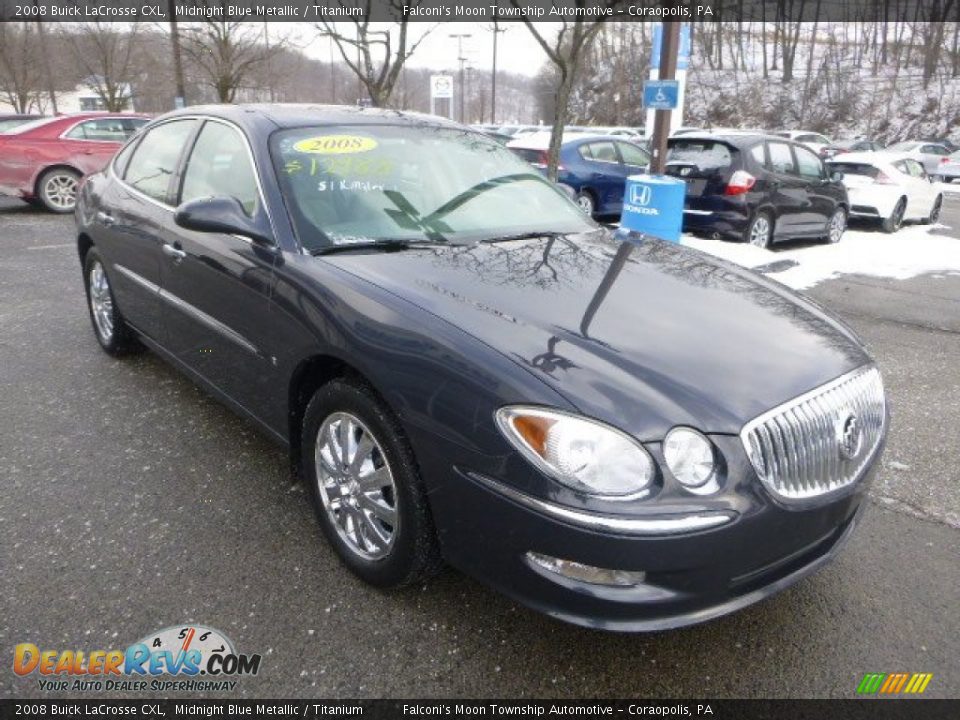 Front 3/4 View of 2008 Buick LaCrosse CXL Photo #7