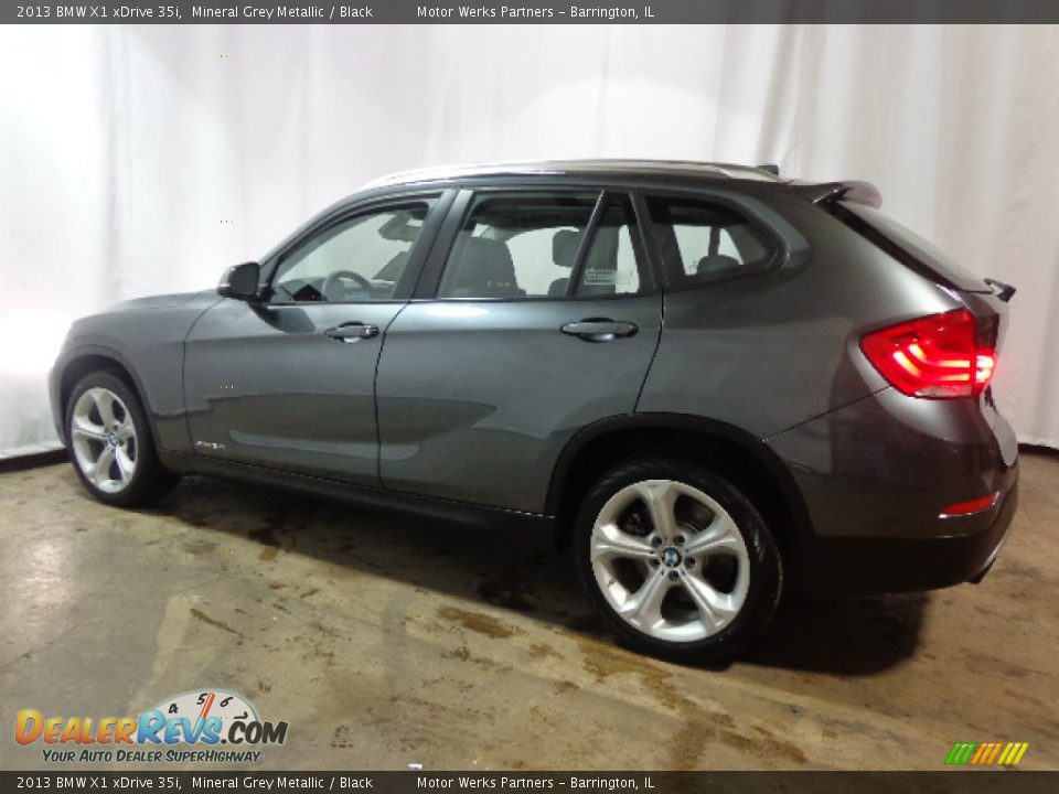 2013 BMW X1 xDrive 35i Mineral Grey Metallic / Black Photo #5