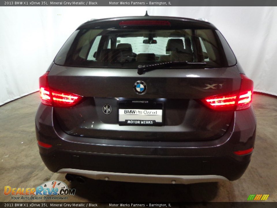 2013 BMW X1 xDrive 35i Mineral Grey Metallic / Black Photo #7