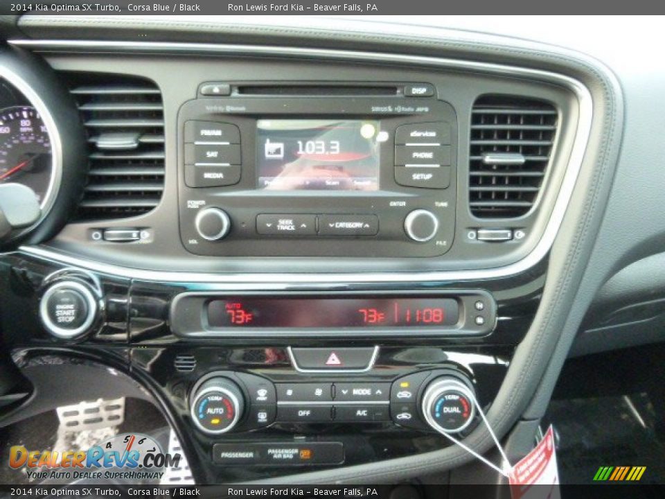 Controls of 2014 Kia Optima SX Turbo Photo #16