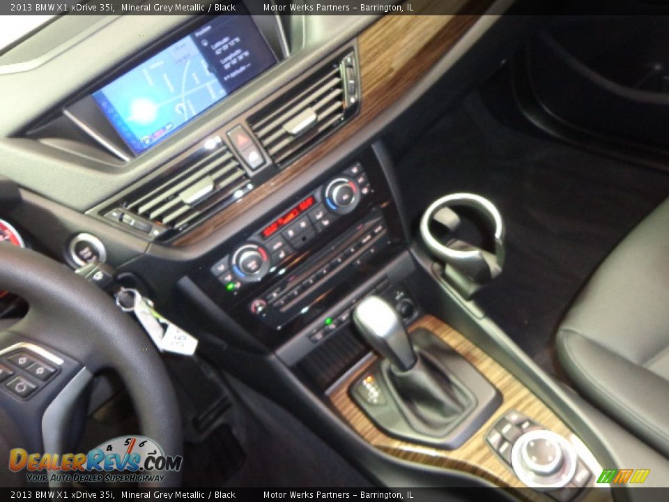 2013 BMW X1 xDrive 35i Mineral Grey Metallic / Black Photo #27