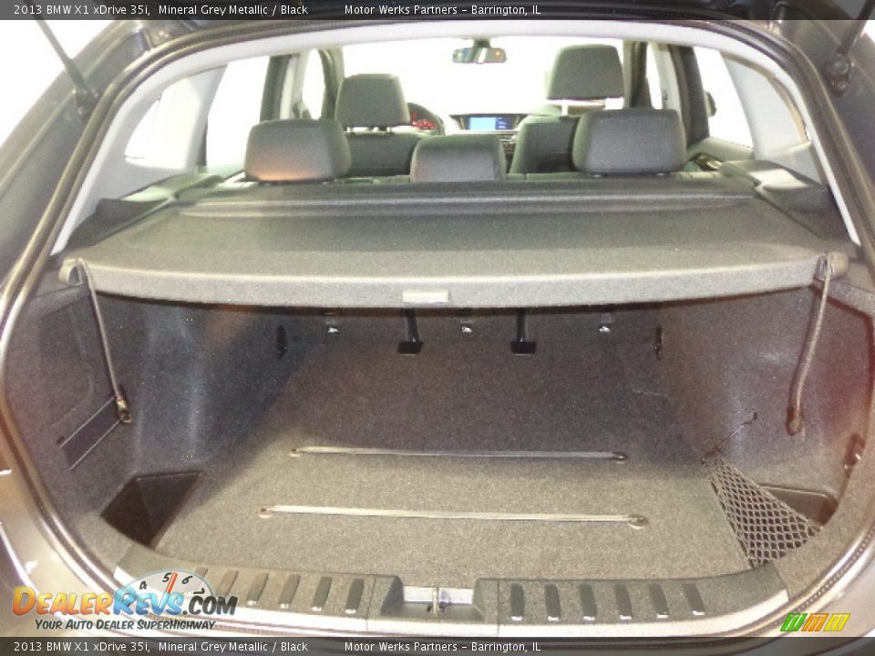 2013 BMW X1 xDrive 35i Mineral Grey Metallic / Black Photo #30