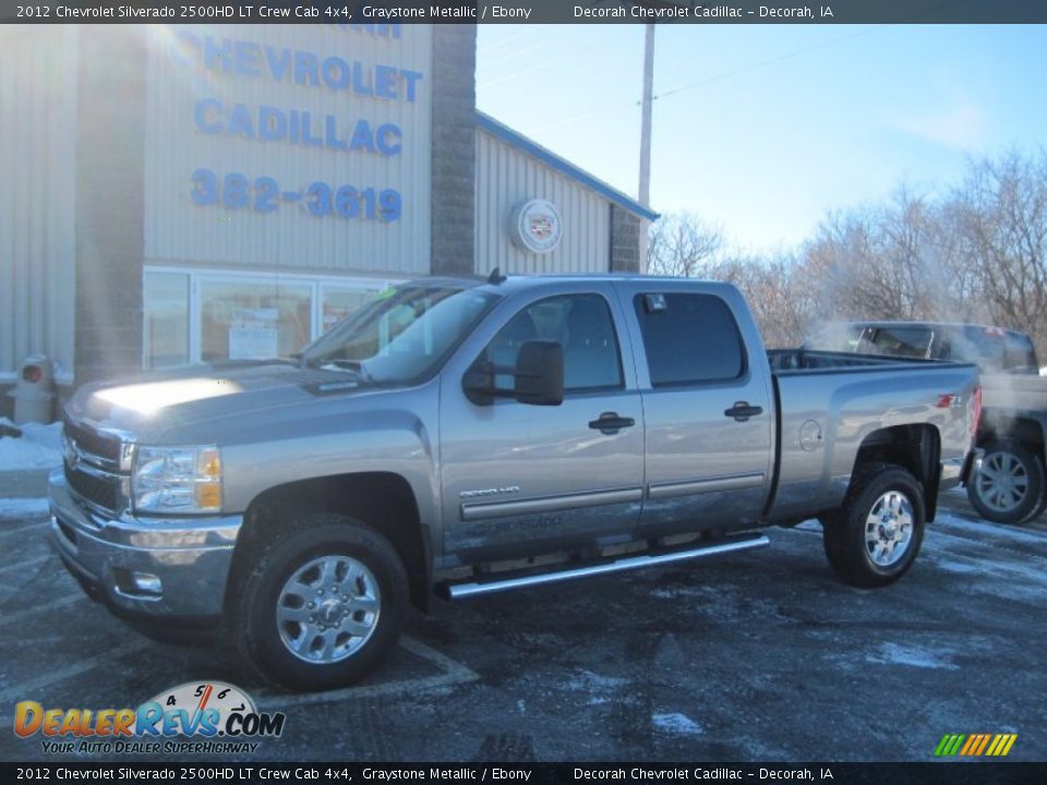 2012 Chevrolet Silverado 2500HD LT Crew Cab 4x4 Graystone Metallic / Ebony Photo #1