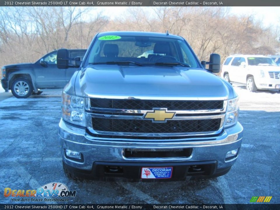 2012 Chevrolet Silverado 2500HD LT Crew Cab 4x4 Graystone Metallic / Ebony Photo #2