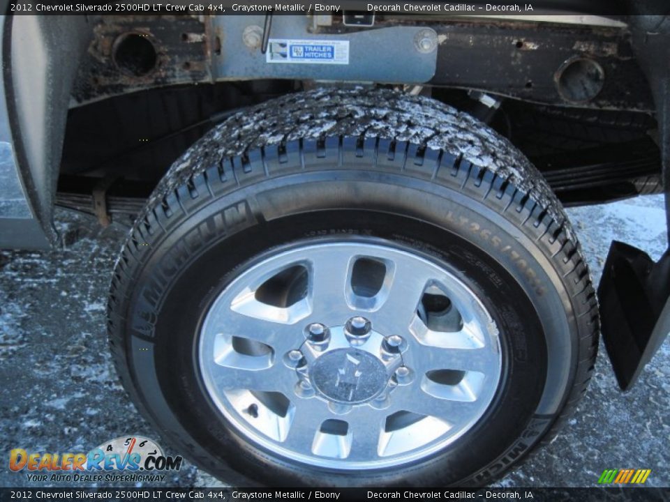 2012 Chevrolet Silverado 2500HD LT Crew Cab 4x4 Graystone Metallic / Ebony Photo #6