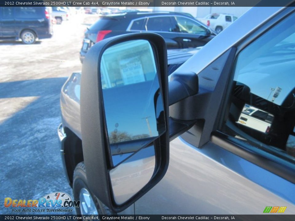 2012 Chevrolet Silverado 2500HD LT Crew Cab 4x4 Graystone Metallic / Ebony Photo #8