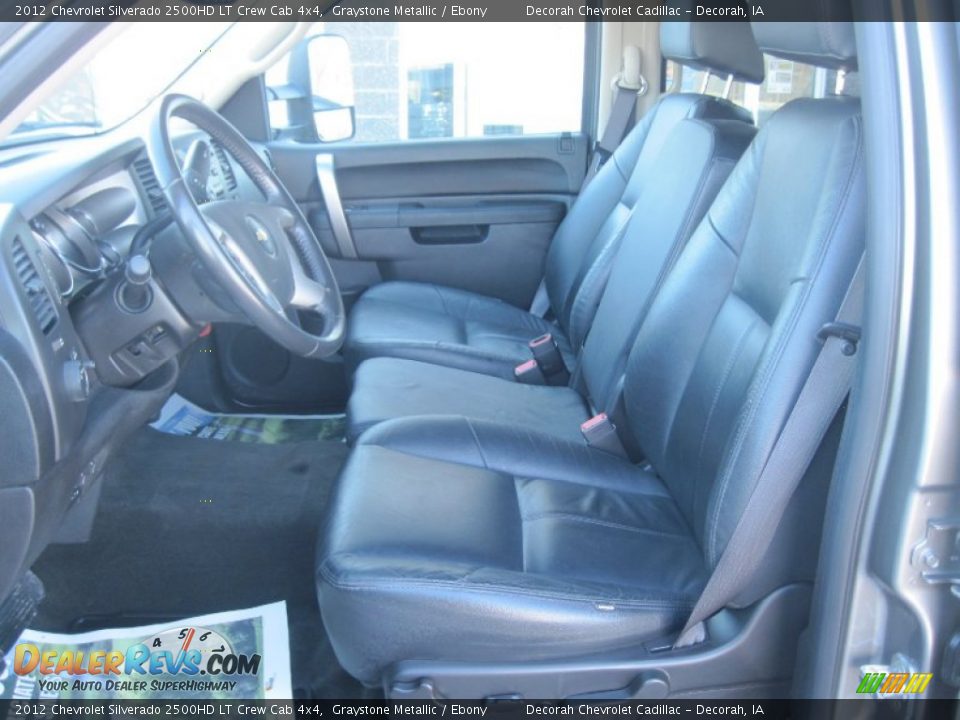 2012 Chevrolet Silverado 2500HD LT Crew Cab 4x4 Graystone Metallic / Ebony Photo #9