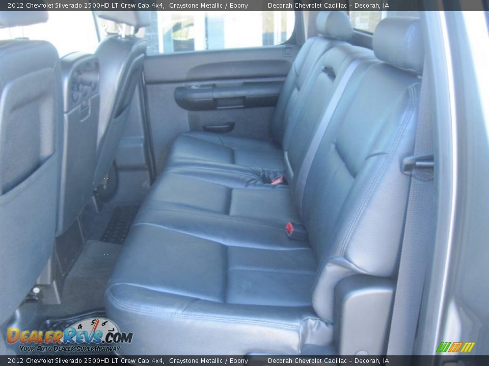 2012 Chevrolet Silverado 2500HD LT Crew Cab 4x4 Graystone Metallic / Ebony Photo #10