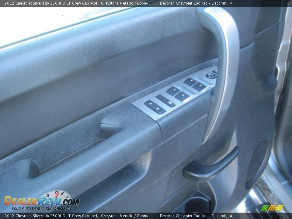 2012 Chevrolet Silverado 2500HD LT Crew Cab 4x4 Graystone Metallic / Ebony Photo #12