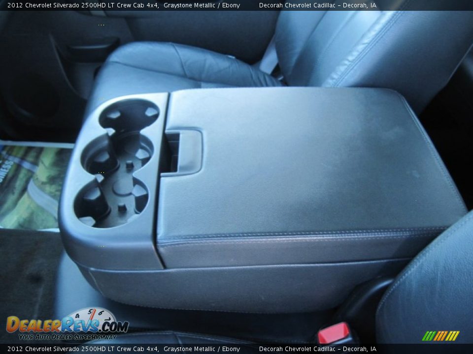 2012 Chevrolet Silverado 2500HD LT Crew Cab 4x4 Graystone Metallic / Ebony Photo #14