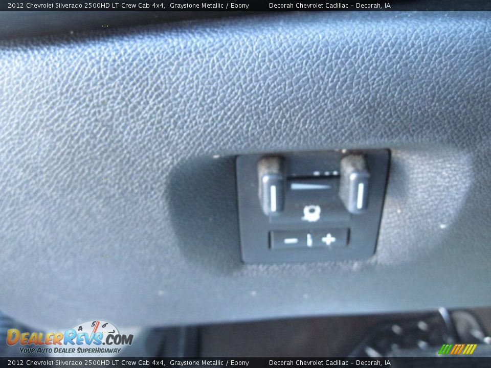 2012 Chevrolet Silverado 2500HD LT Crew Cab 4x4 Graystone Metallic / Ebony Photo #15