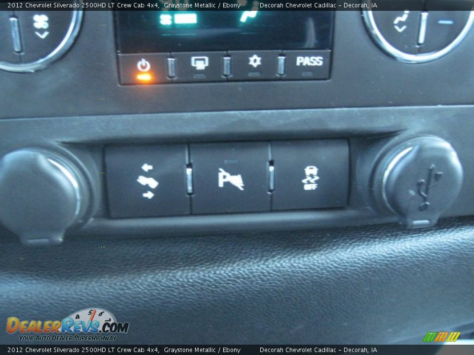 2012 Chevrolet Silverado 2500HD LT Crew Cab 4x4 Graystone Metallic / Ebony Photo #17