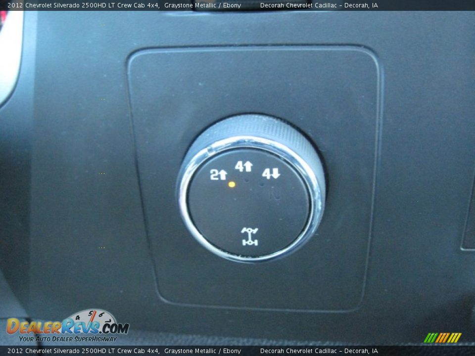 2012 Chevrolet Silverado 2500HD LT Crew Cab 4x4 Graystone Metallic / Ebony Photo #18
