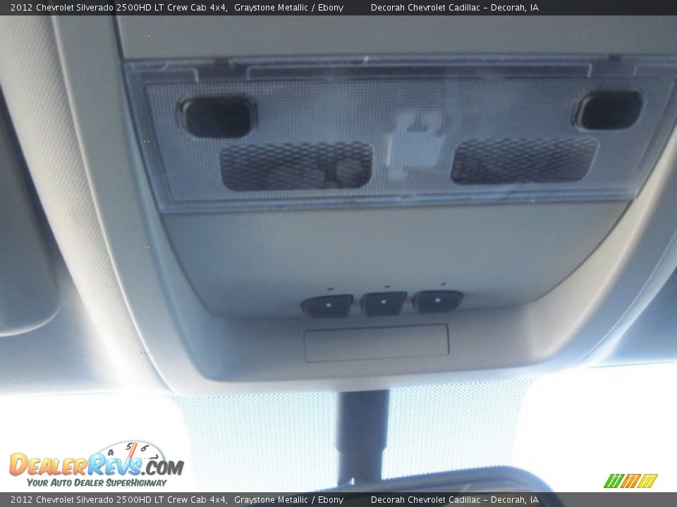 2012 Chevrolet Silverado 2500HD LT Crew Cab 4x4 Graystone Metallic / Ebony Photo #19