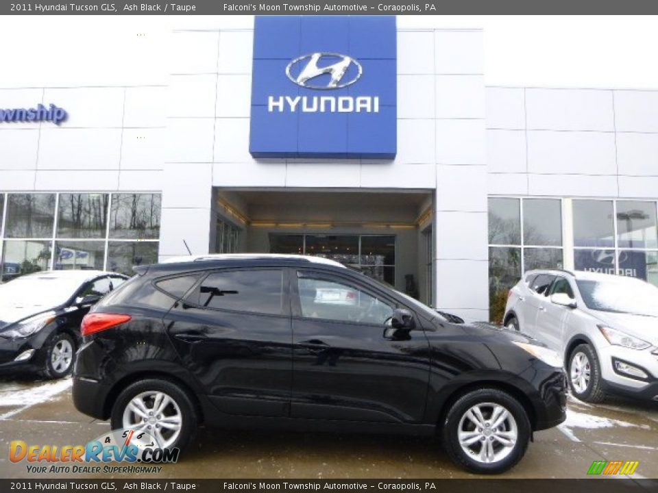 2011 Hyundai Tucson GLS Ash Black / Taupe Photo #1