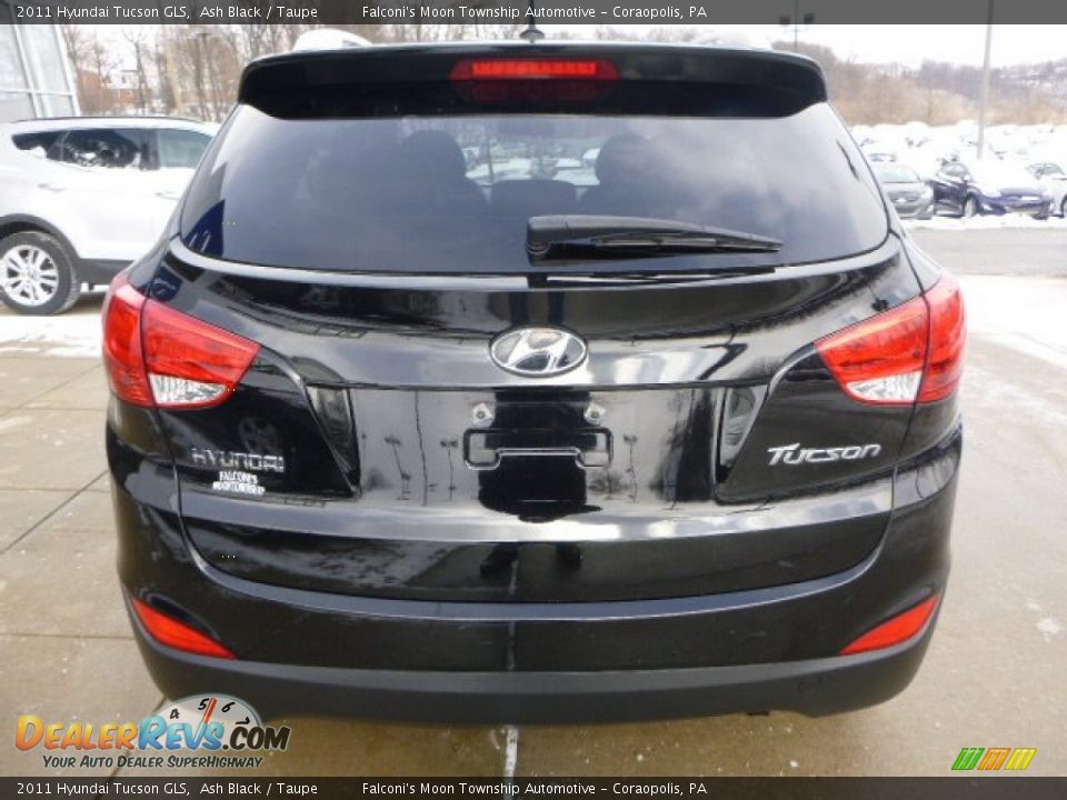 2011 Hyundai Tucson GLS Ash Black / Taupe Photo #3