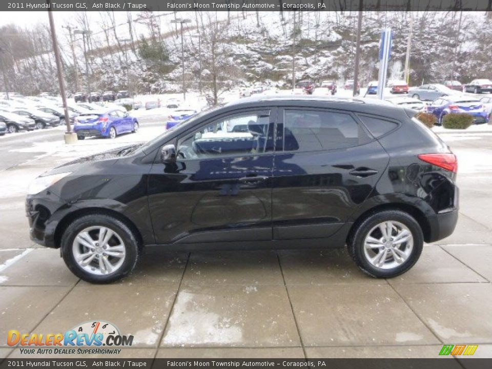 2011 Hyundai Tucson GLS Ash Black / Taupe Photo #5