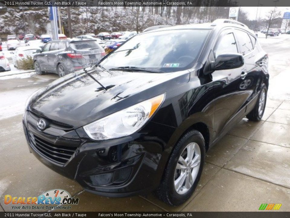 2011 Hyundai Tucson GLS Ash Black / Taupe Photo #6