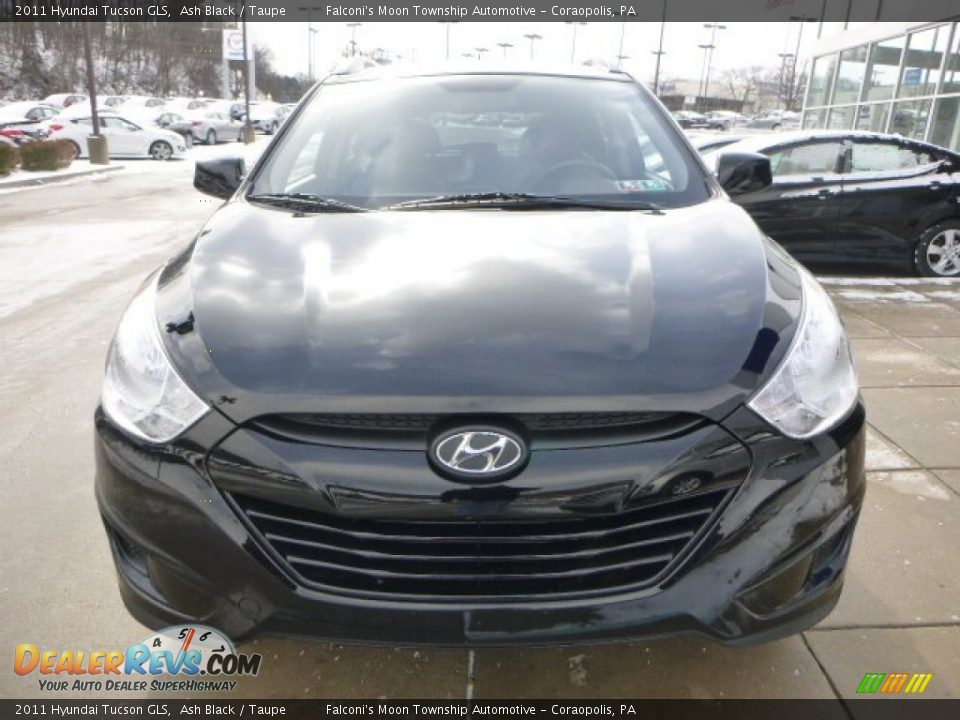 2011 Hyundai Tucson GLS Ash Black / Taupe Photo #7
