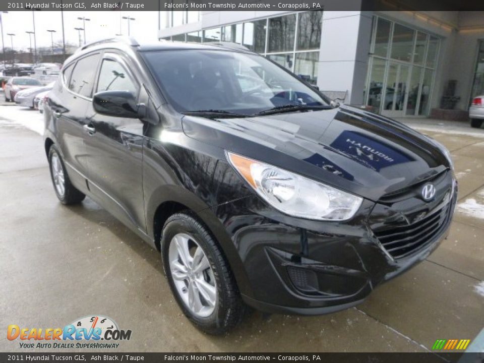 2011 Hyundai Tucson GLS Ash Black / Taupe Photo #8