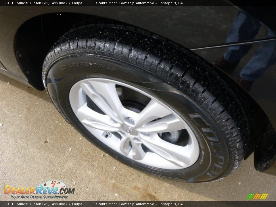 2011 Hyundai Tucson GLS Ash Black / Taupe Photo #9