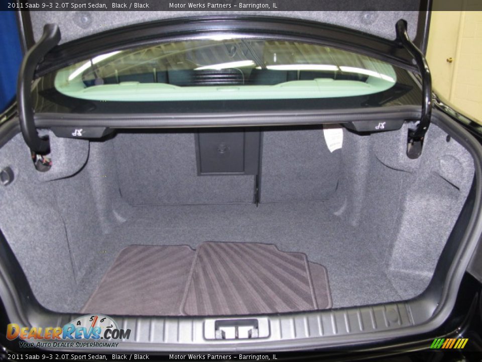 2011 Saab 9-3 2.0T Sport Sedan Black / Black Photo #9