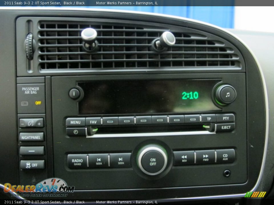 2011 Saab 9-3 2.0T Sport Sedan Black / Black Photo #30
