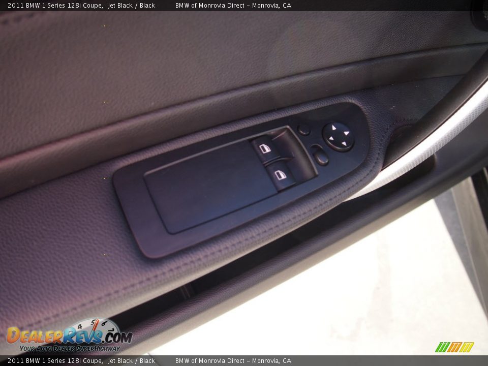 2011 BMW 1 Series 128i Coupe Jet Black / Black Photo #14