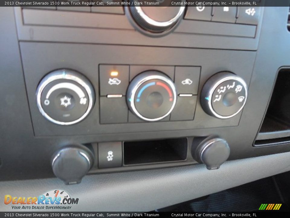 2013 Chevrolet Silverado 1500 Work Truck Regular Cab Summit White / Dark Titanium Photo #19