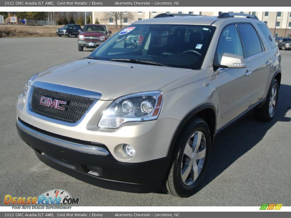 Front 3/4 View of 2012 GMC Acadia SLT AWD Photo #2