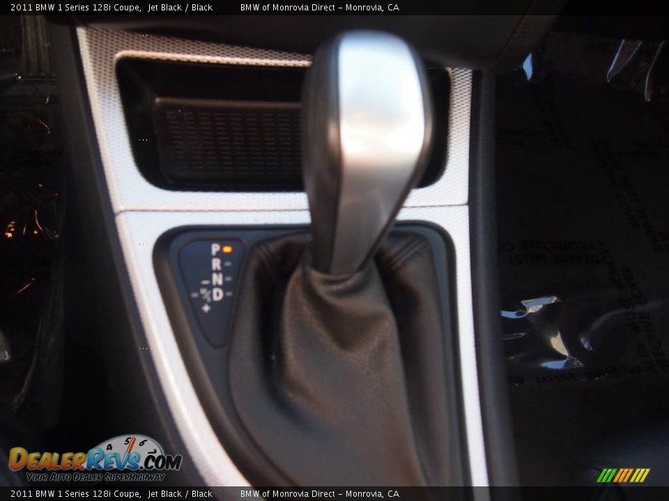 2011 BMW 1 Series 128i Coupe Jet Black / Black Photo #23