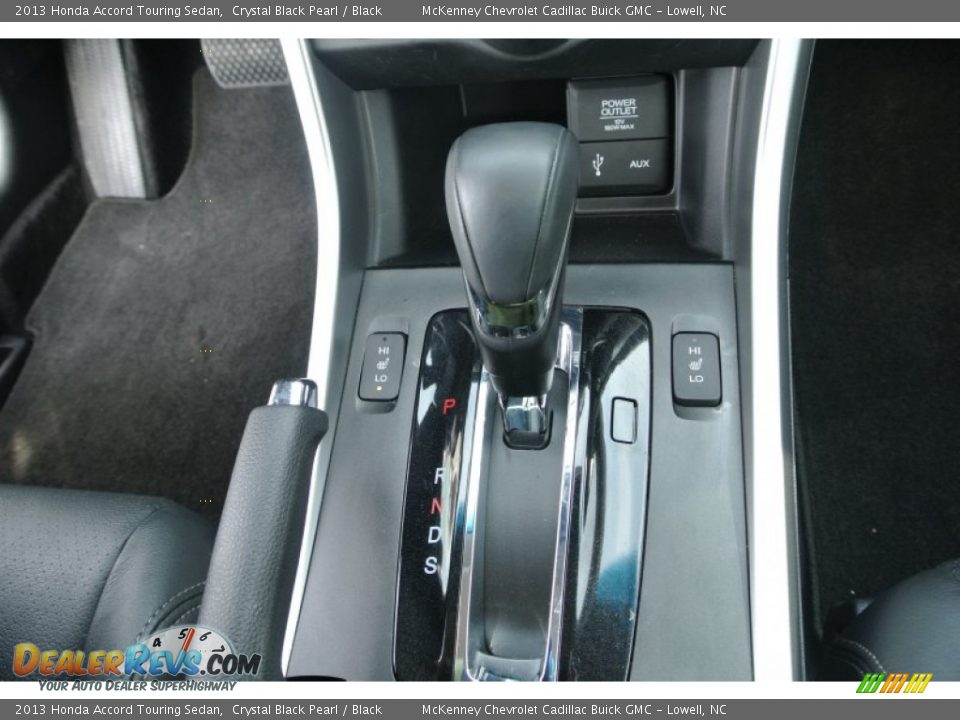 2013 Honda Accord Touring Sedan Crystal Black Pearl / Black Photo #14