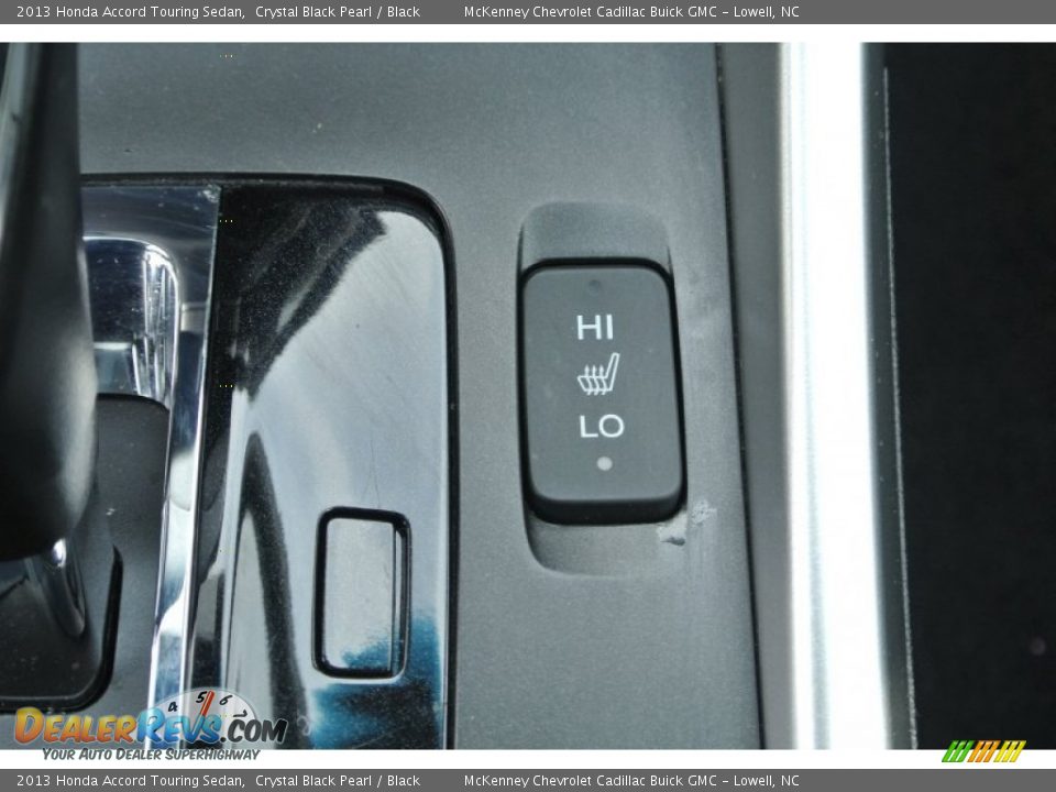 2013 Honda Accord Touring Sedan Crystal Black Pearl / Black Photo #15