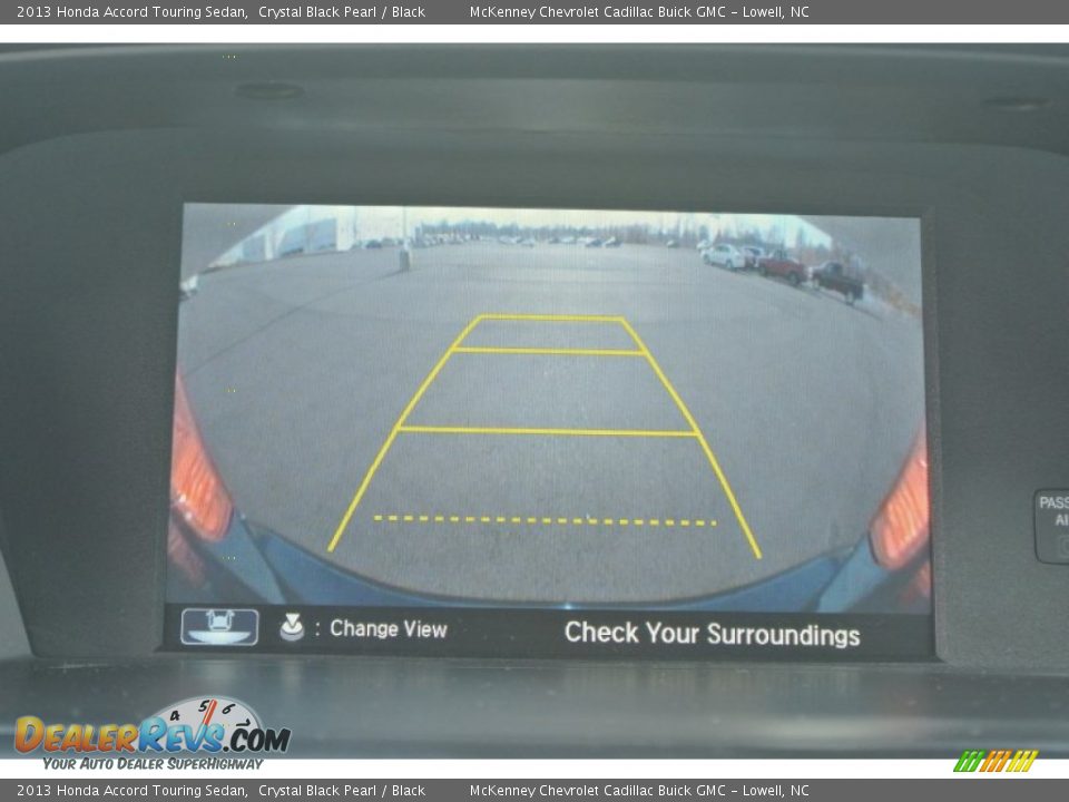 2013 Honda Accord Touring Sedan Crystal Black Pearl / Black Photo #18